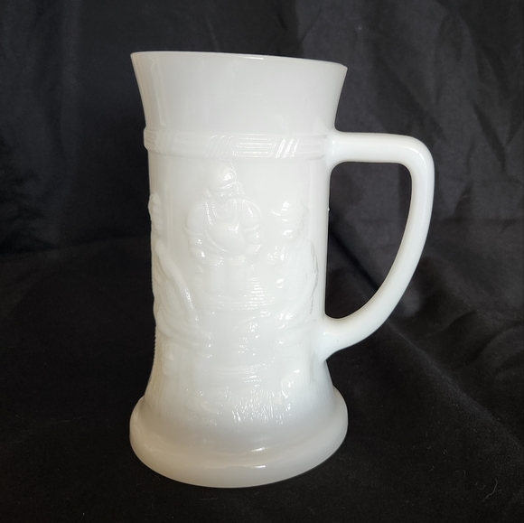 Federal Glass Iridescent Milk Glass Beer Stine - Picture 3 of 10